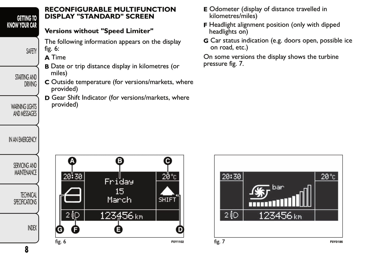 2013-2014 Fiat 500L Owner's Manual | English