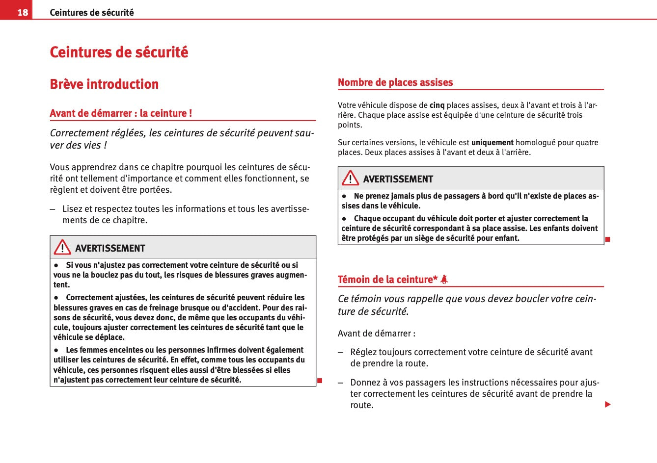 2009-2012 Seat Exeo Manuel du propriétaire | Français