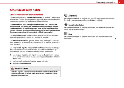 2009-2012 Seat Exeo Manuel du propriétaire | Français