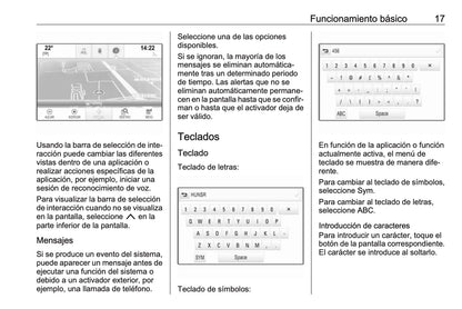 Opel Insignia Manual de infoentretenimiento 2017 - 2020