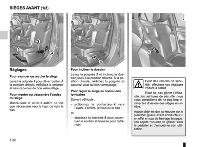 2017-2018 Renault Mégane Owner's Manual | French