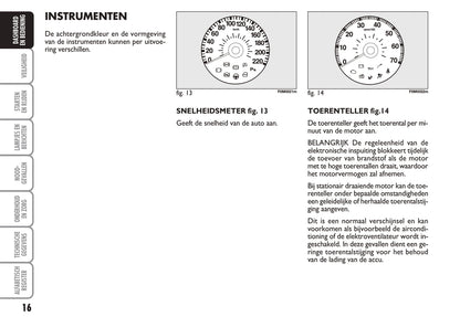 2006-2007 Fiat Punto/Grande Punto Owner's Manual | Dutch