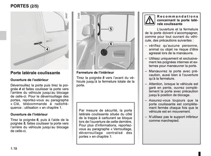 2012-2013 Renault Kangoo Manuel du propriétaire | Français