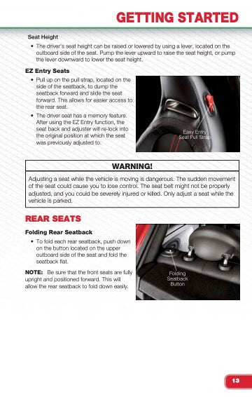 2012 Abarth 500 Owner's Manual | English