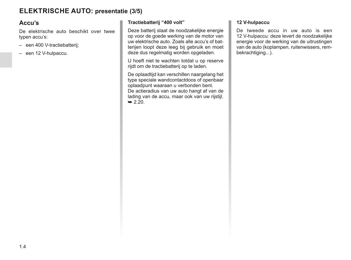 2022-2023 Renault Mégane Owner's Manual | Dutch