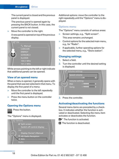 2013 BMW 6 Series Gran Coupé Owner's Manual | English