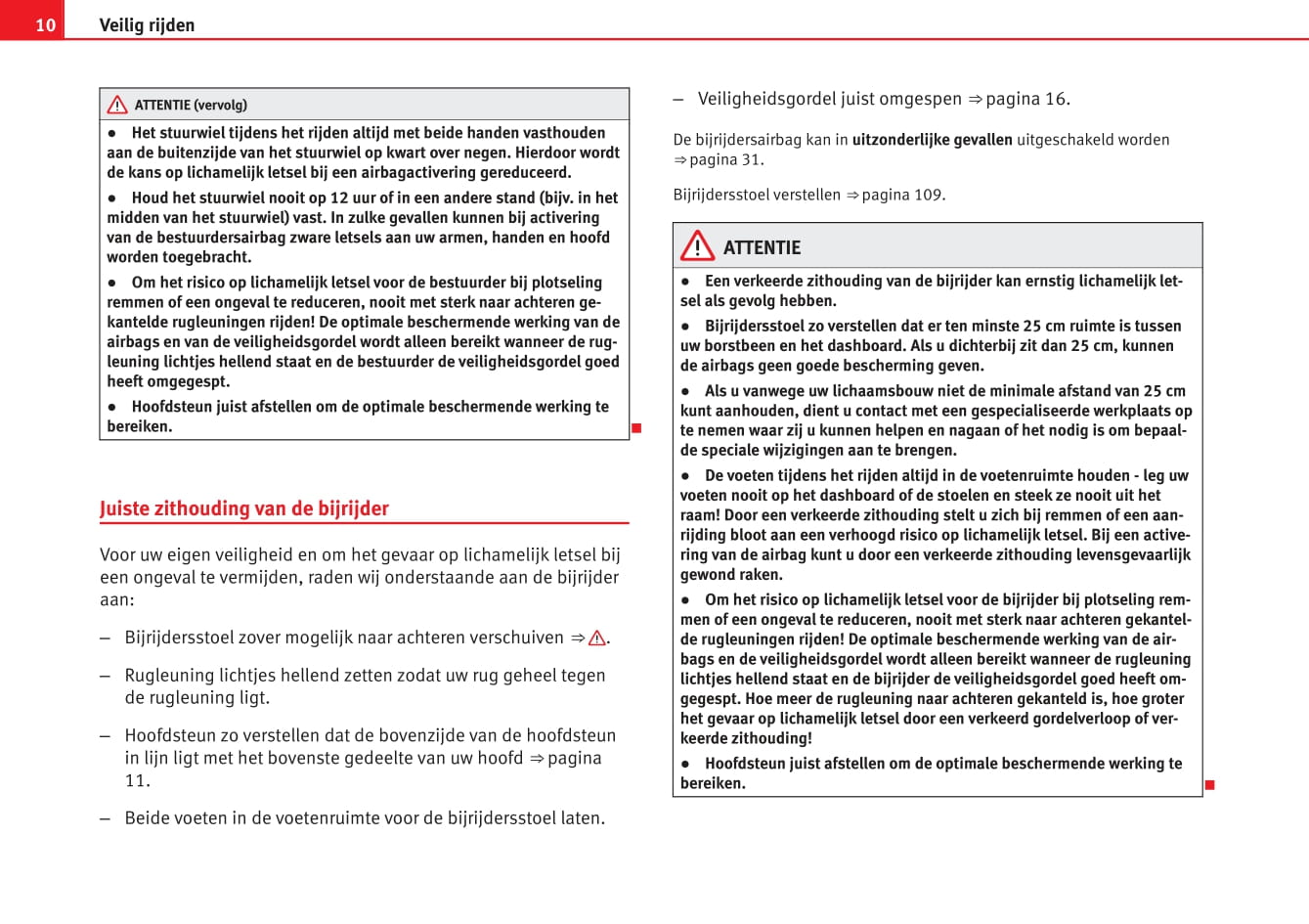 2014-2015 Seat Ibiza Owner's Manual | Dutch