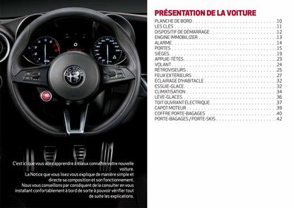 2018-2019 Alfa Romeo Giulia Owner's Manual | French