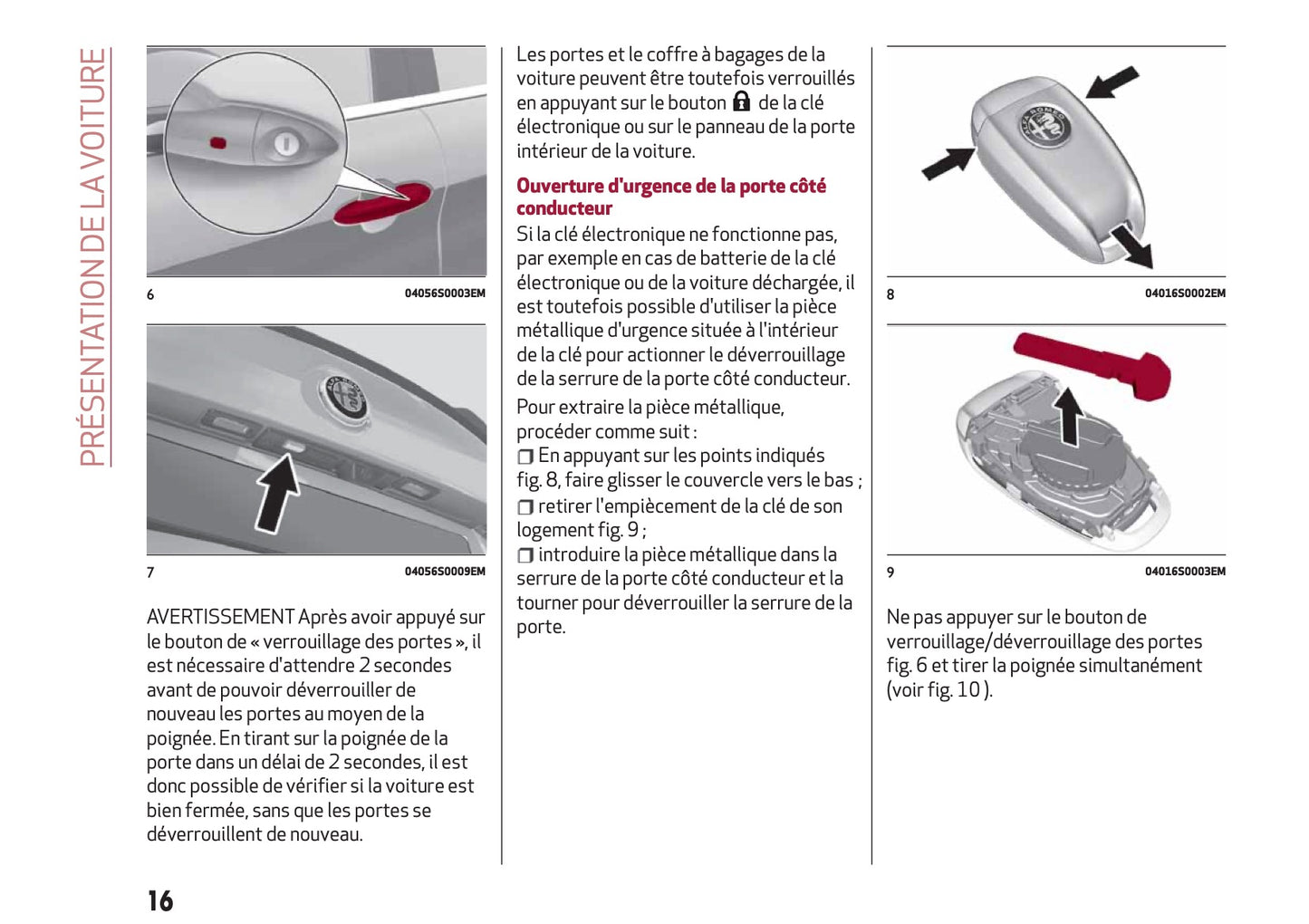 2018-2019 Alfa Romeo Giulia Owner's Manual | French