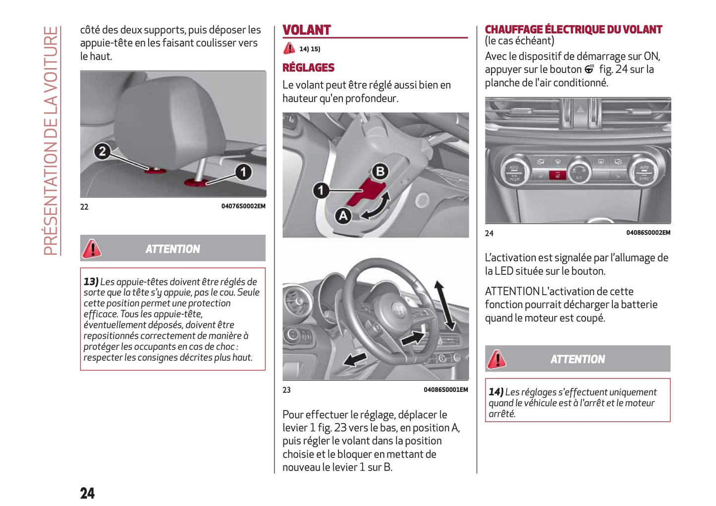 2018-2019 Alfa Romeo Giulia Owner's Manual | French