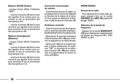 Fiat Ulysse Connect Nav+ Guide d'utilisation 2007 - 2010