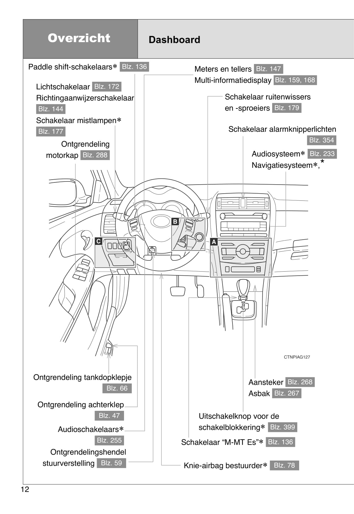 2007-2009 Toyota Corolla Manuel du propriétaire | Néerlandais