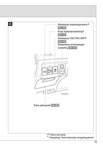 2007-2010 Toyota Corolla Owner's Manual | Dutch