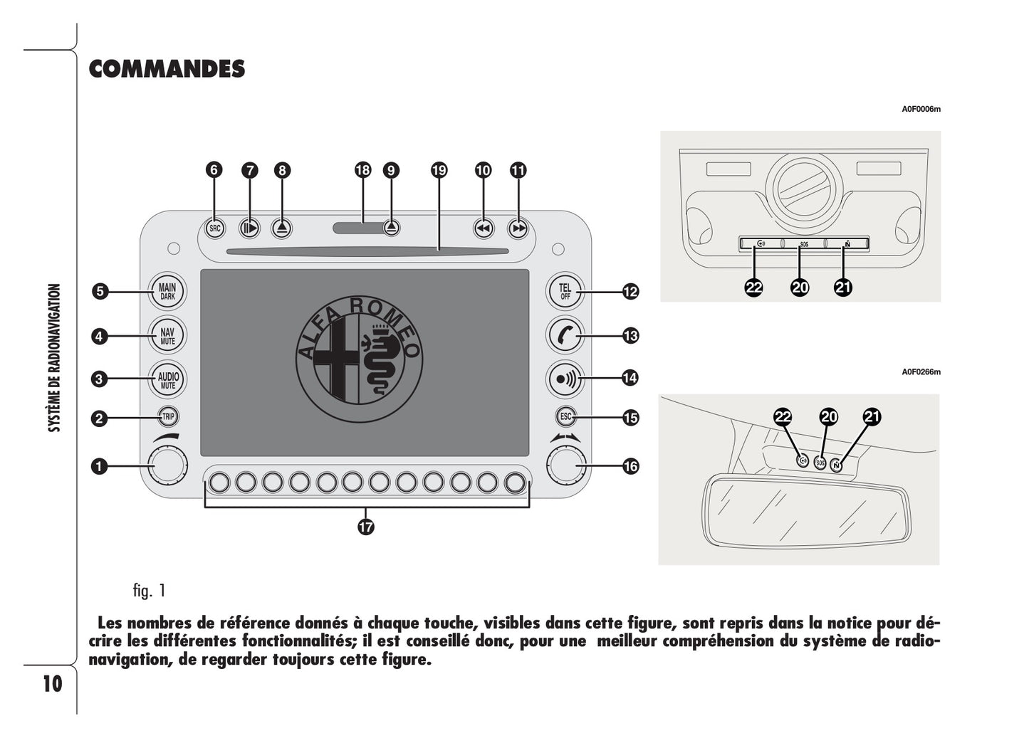 Alfa Romeo Brera Connect Nav-Connect Nav+ Guide d'utilisation 2006 - 2011