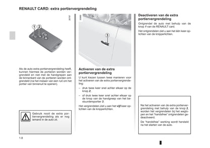 2013-2014 Renault Mégane Coupé Cabriolet/Mégane CC Owner's Manual | Dutch