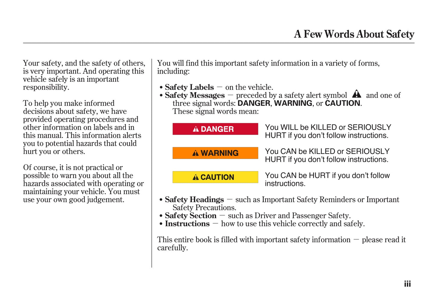 2009 Honda S2000 Owner's Manual | English