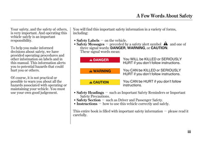 2009 Honda S2000 Owner's Manual | English