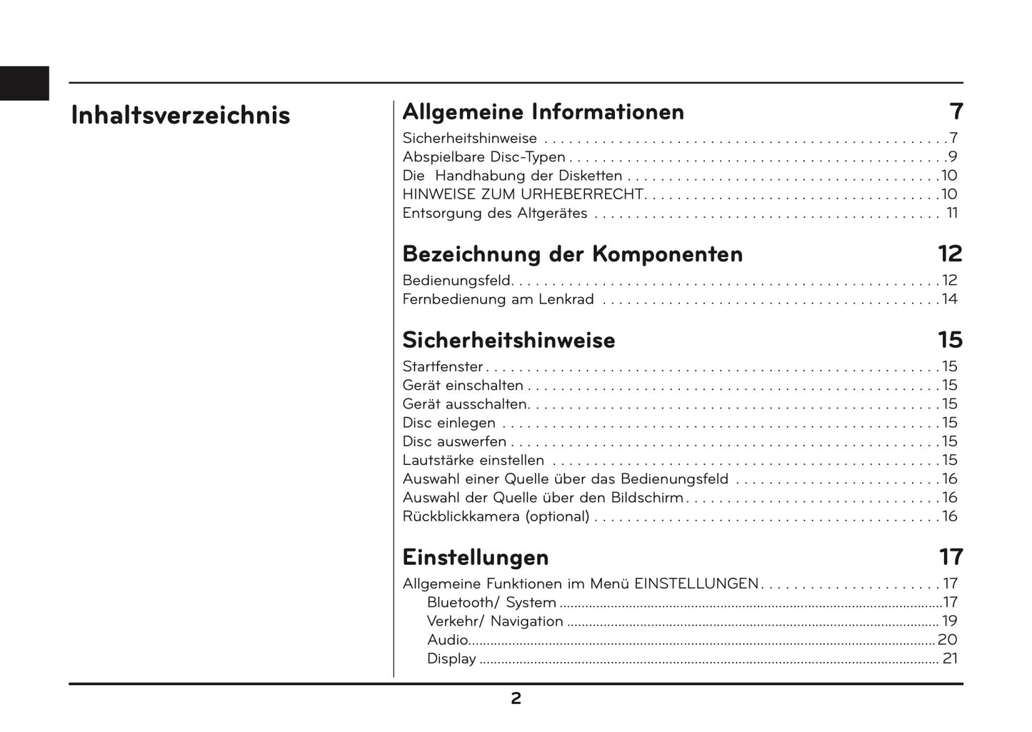 Kia Ceed Navigationssystem Bedienungsanleitung 2012 - 2015