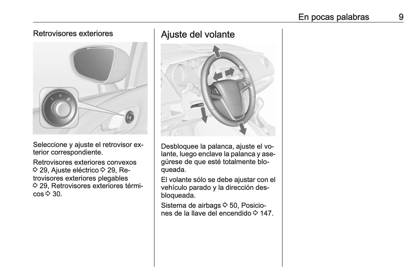 2016-2017 Opel Meriva Owner's Manual | Spanish