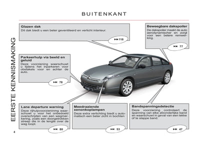 2006-2013 Citroën C6 Manuel du propriétaire | Néerlandais