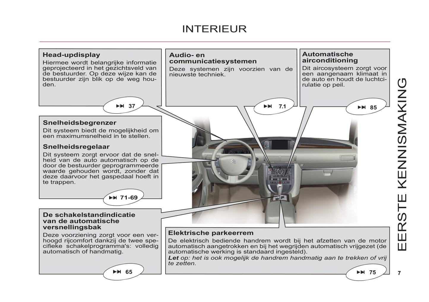 2006-2013 Citroën C6 Manuel du propriétaire | Néerlandais