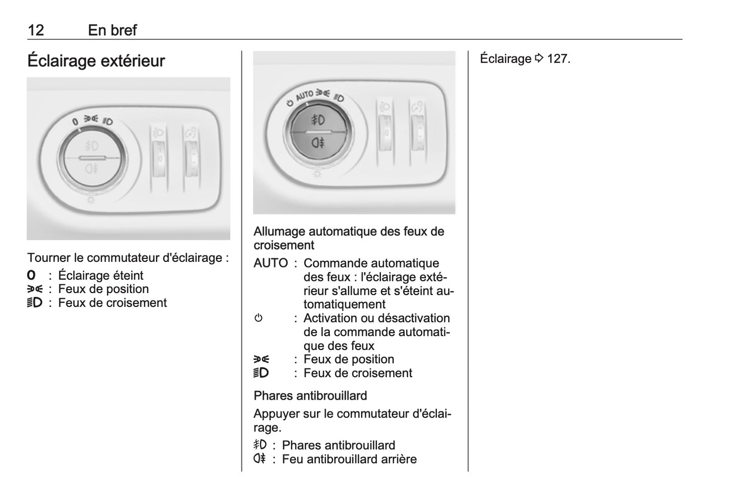 2016-2017 Opel Meriva Owner's Manual | French