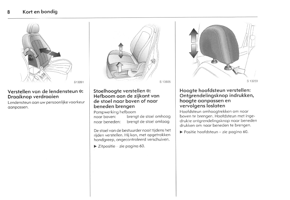 2007-2011 Opel Antara Owner's Manual | Dutch