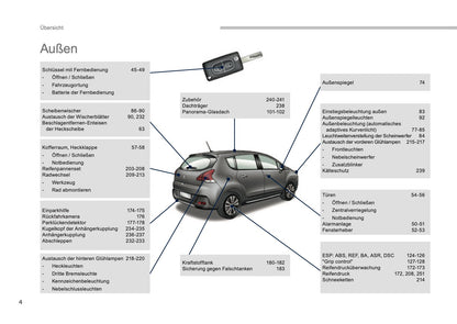 2015-2016 Peugeot 3008 HYbrid4 Manuel du propriétaire | Allemand