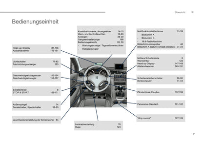 2015-2016 Peugeot 3008 HYbrid4 Manuel du propriétaire | Allemand