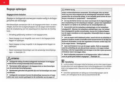 2006-2007 Seat Altea Owner's Manual | Dutch