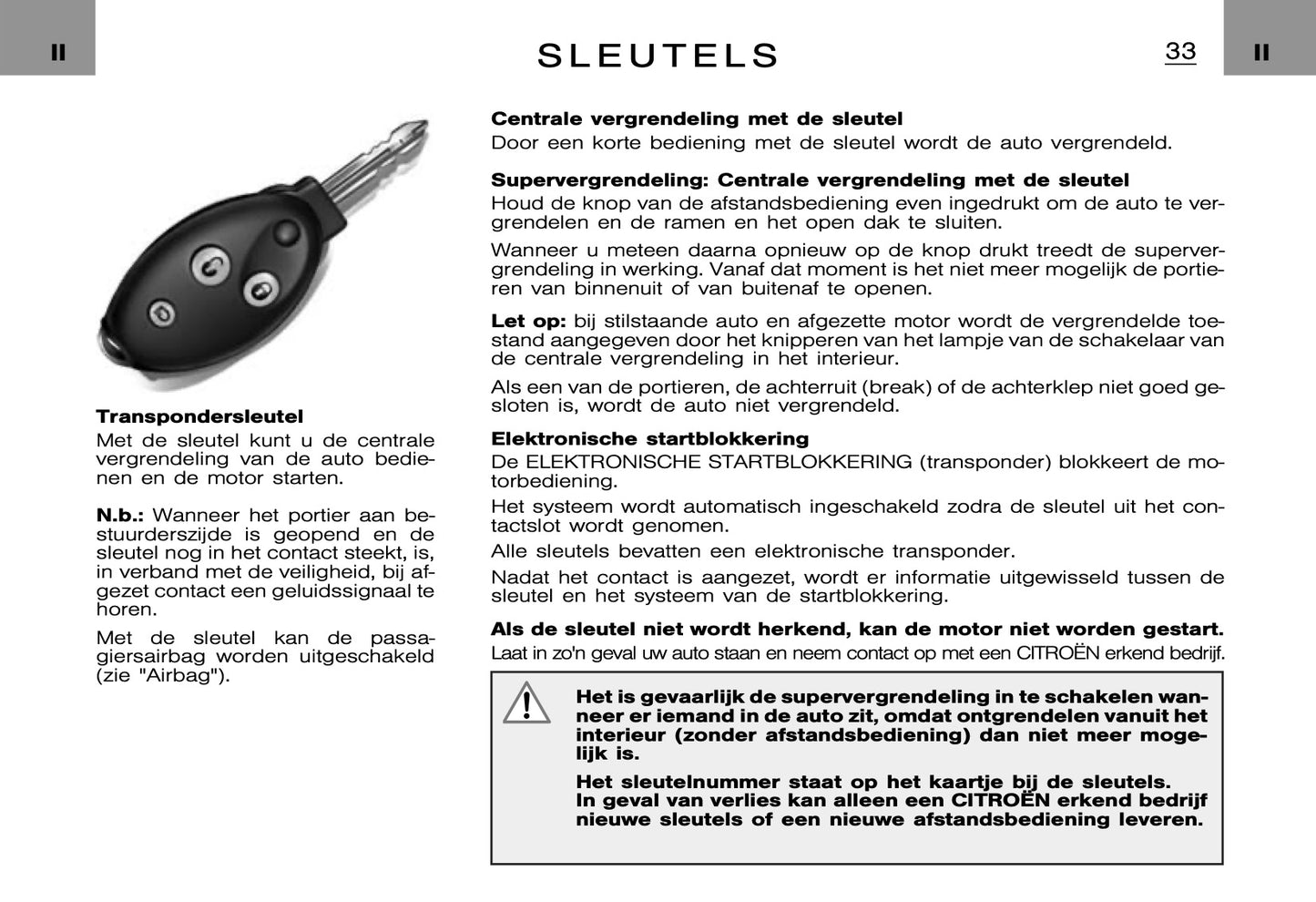 2005-2008 Citroën C5 Manuel du propriétaire | Néerlandais