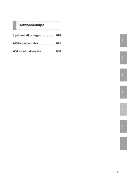 2013-2014 Toyota Yaris/Yaris Hybrid Owner's Manual | Dutch