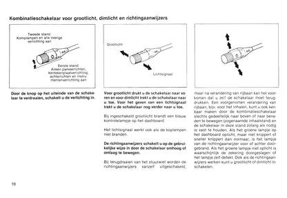 1985-1986 Toyota Starlet Owner's Manual | Dutch