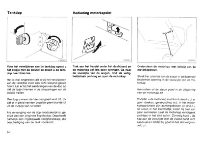 1985-1986 Toyota Starlet Owner's Manual | Dutch