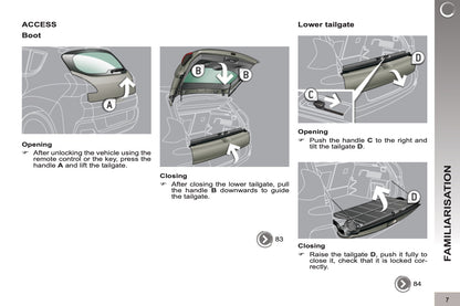 2012-2013 Peugeot 3008 Manuel du propriétaire | Anglais