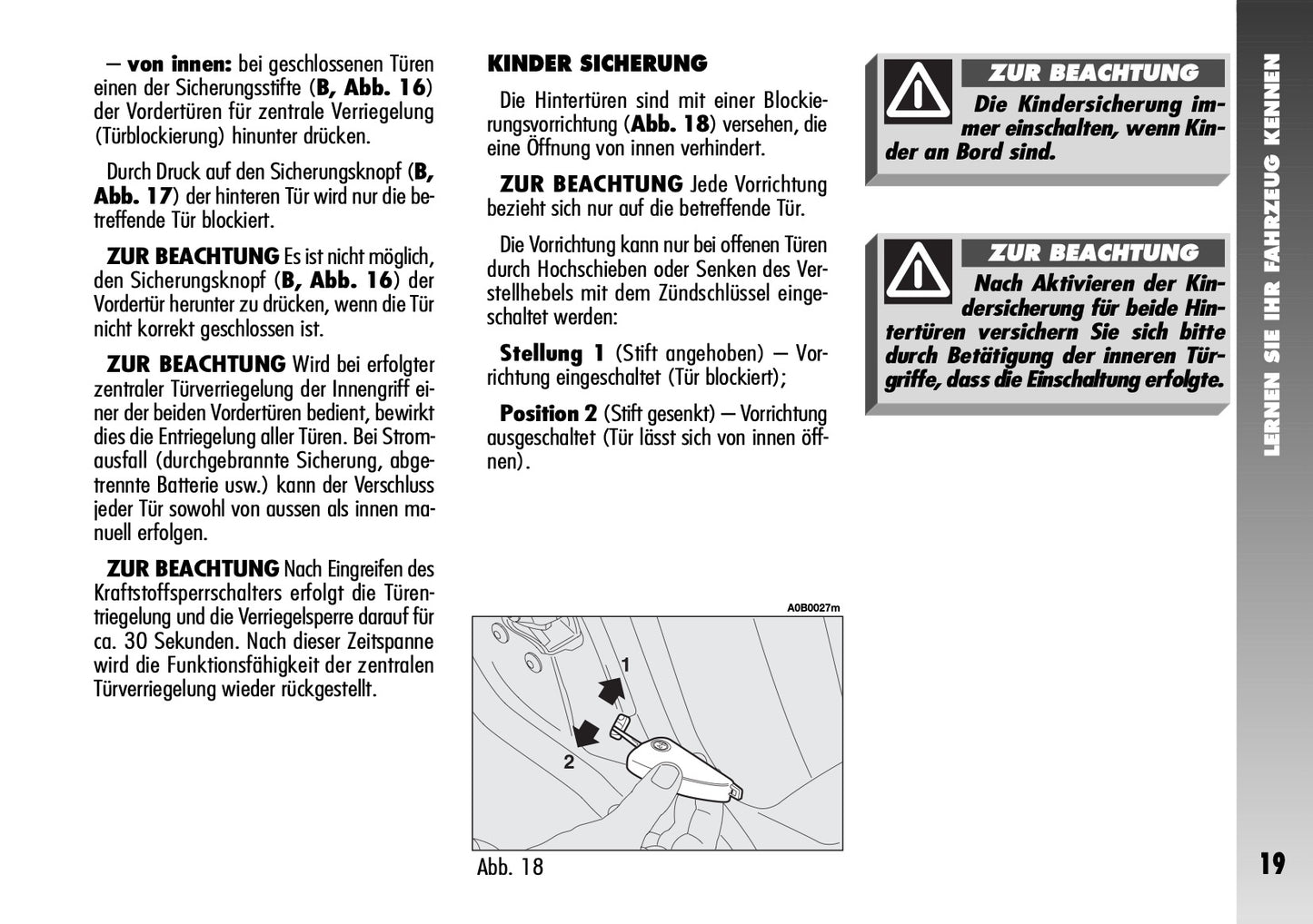 2004-2008 Alfa Romeo 156 GTA Owner's Manual | German