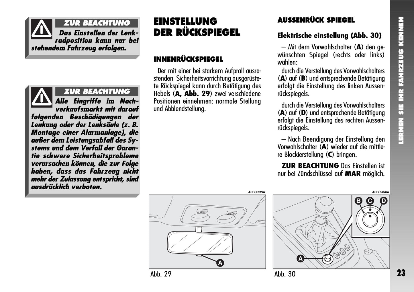 2004-2008 Alfa Romeo 156 GTA Owner's Manual | German