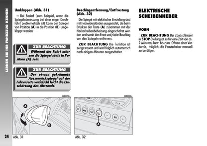 2004-2008 Alfa Romeo 156 GTA Owner's Manual | German