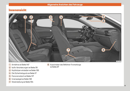 2020-2023 Seat Leon Manuel du propriétaire | Allemand