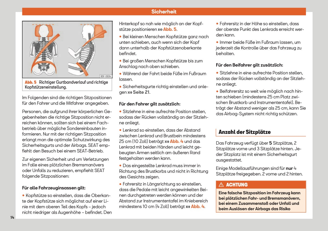 2020 Seat Leon Owner's Manual | German