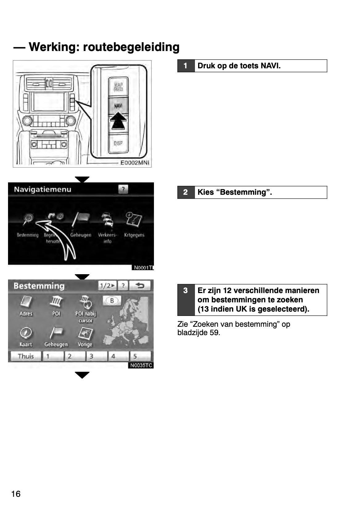 Toyota Land Cruiser HDD Navigatiesysteem Handleiding 2010