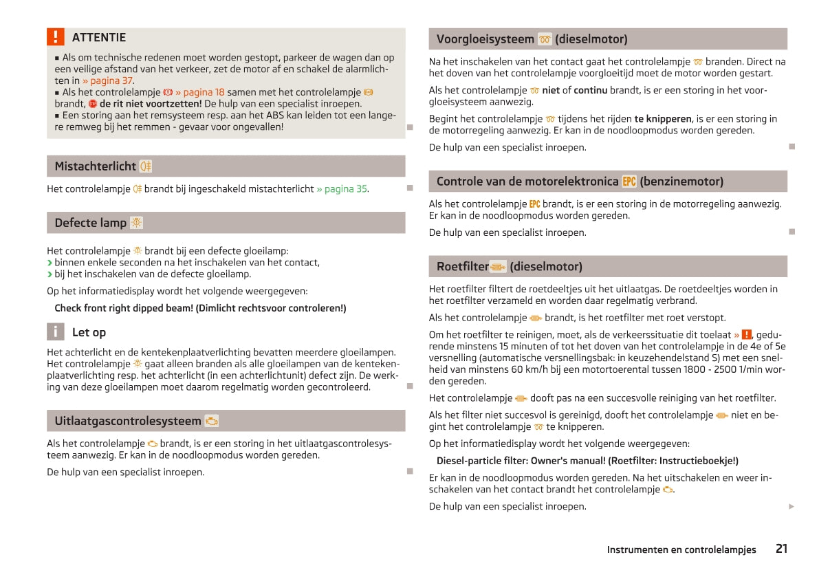 2012-2019 Skoda Rapid Manuel du propriétaire | Néerlandais