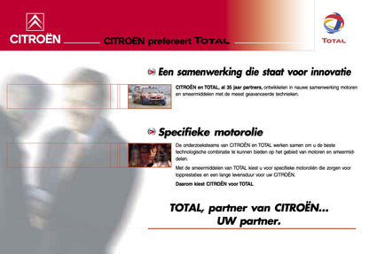 1999-2004 Citroën Xsara Picasso Manuel du propriétaire | Néerlandais