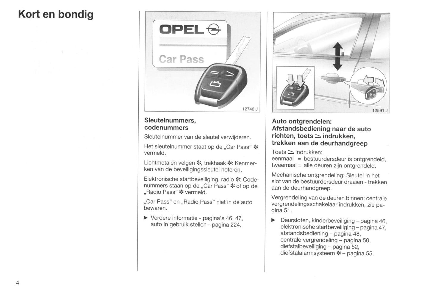 2002-2005 Opel Vectra Owner's Manual | Dutch