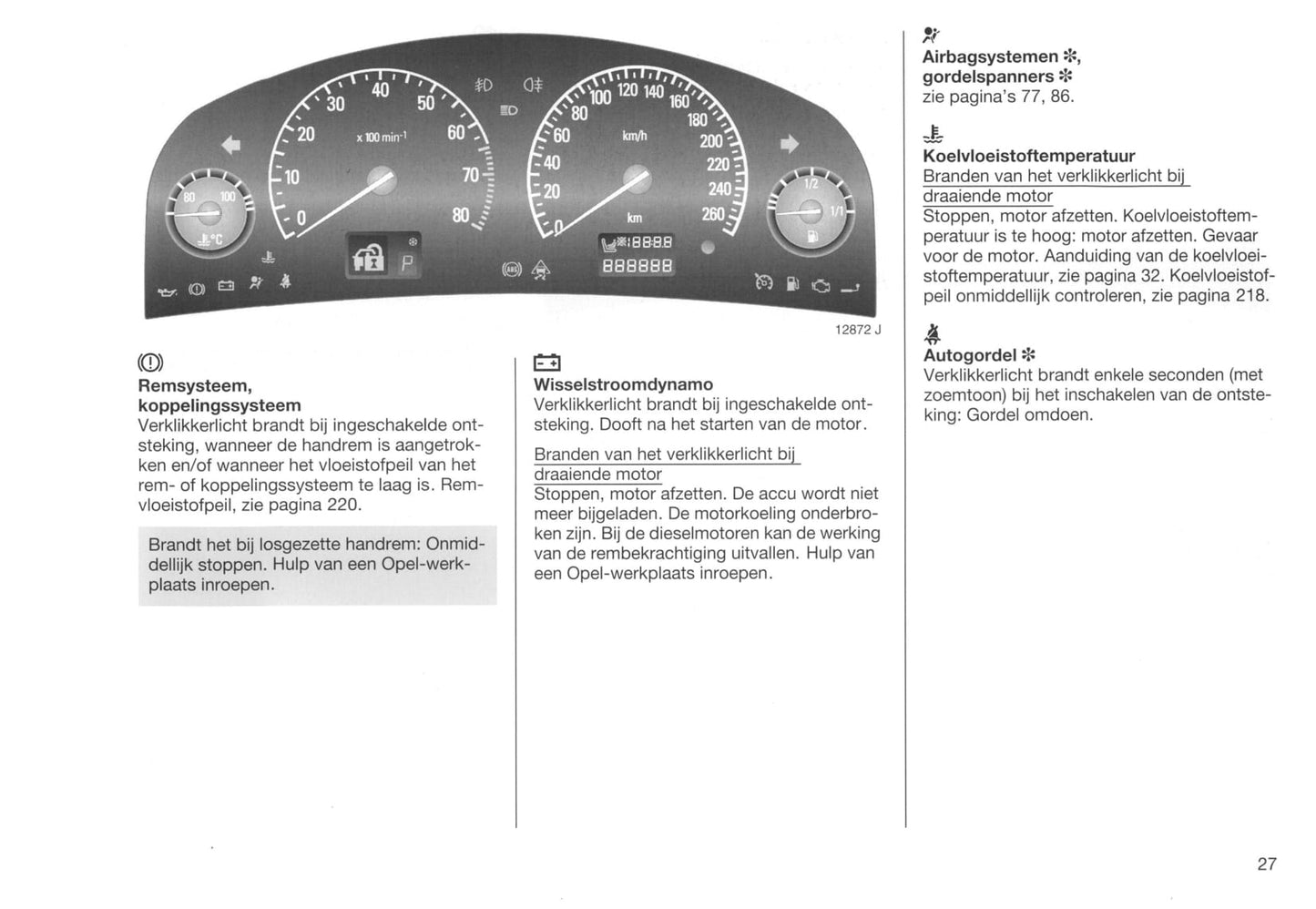 2002-2005 Opel Vectra Manuel du propriétaire | Néerlandais