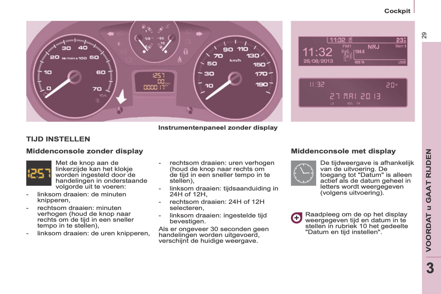 2014-2015 Peugeot Partner Manuel du propriétaire | Français