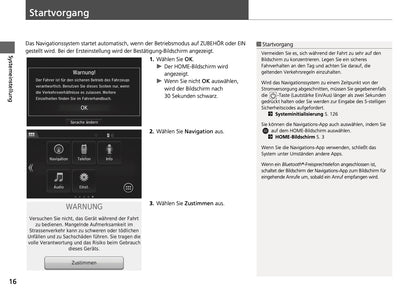 Honda CR-V Navi Bedienungsanleitung 2015 - 2018