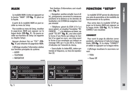 Alfa Romeo Connect Nav & Connect Nav+ Guide d'utilisation 2008 - 2011