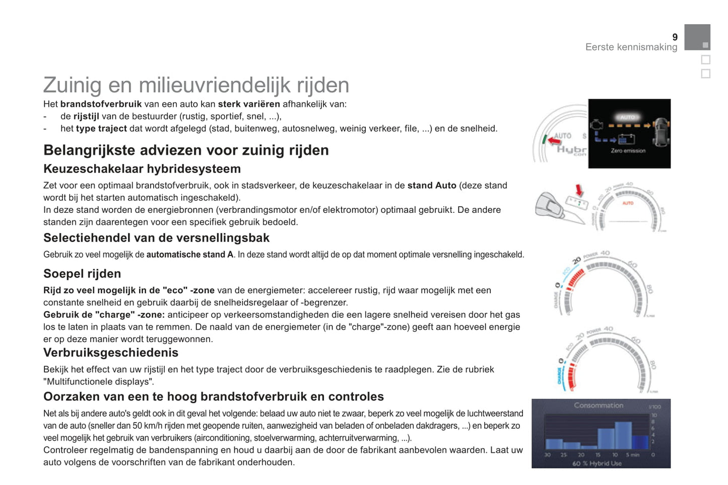 2013 Citroën DS5 HYbrid4/DS 5 HYbrid4 Owner's Manual | Dutch