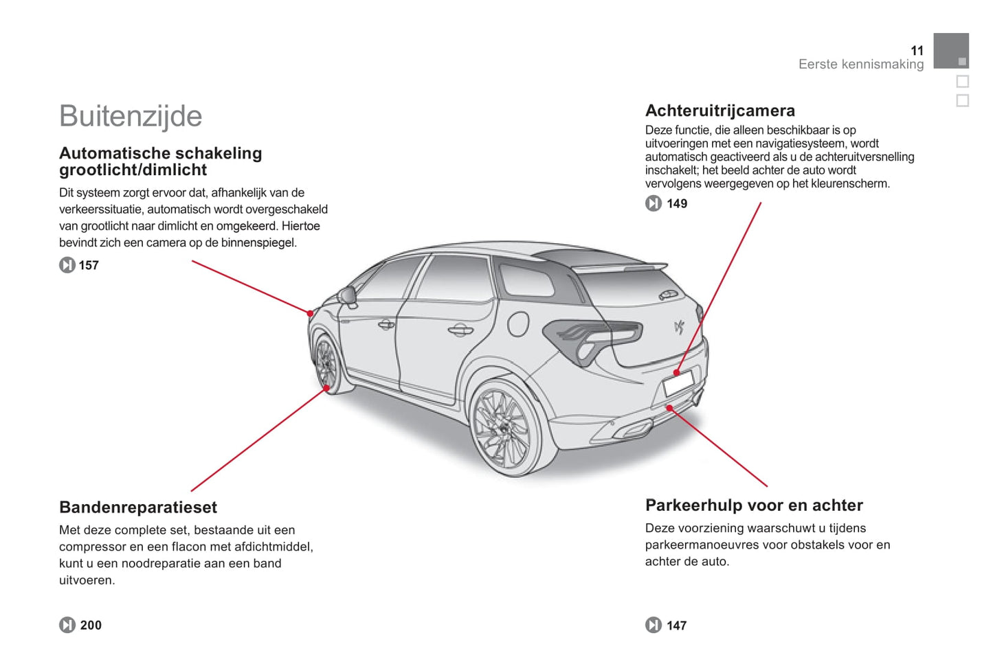 2013 Citroën DS5 HYbrid4/DS 5 HYbrid4 Owner's Manual | Dutch